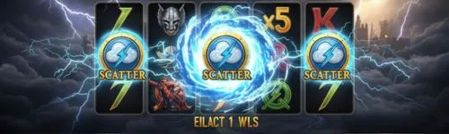 rsg雷神2 SCATTER 免費遊戲觸發畫面，顯示雷神之錘2雷霆風暴進入關鍵爆分階段